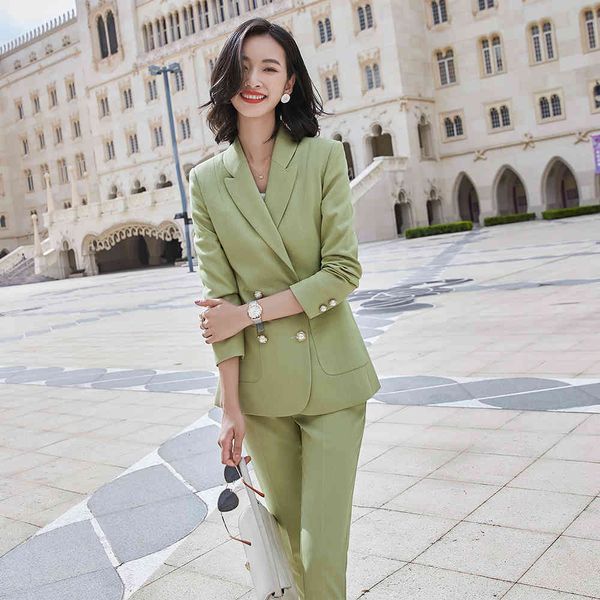 pant mode size s-5xl purple two piece double breasted office suite ladies blazer suit with real pockets, White
pant mode size s-5xl purple two piece double breasted office suite ladies blazer suit with real pockets, White