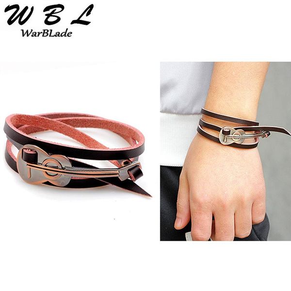 charm bracelets wbl 2021 jewelry guitar bangles multilayer fashion genuine leather bracelet for women friendship wristband, Golden;silver
charm bracelets wbl 2021 jewelry guitar bangles multilayer fashion genuine leather bracelet for women friendship wristband, Golden;silver