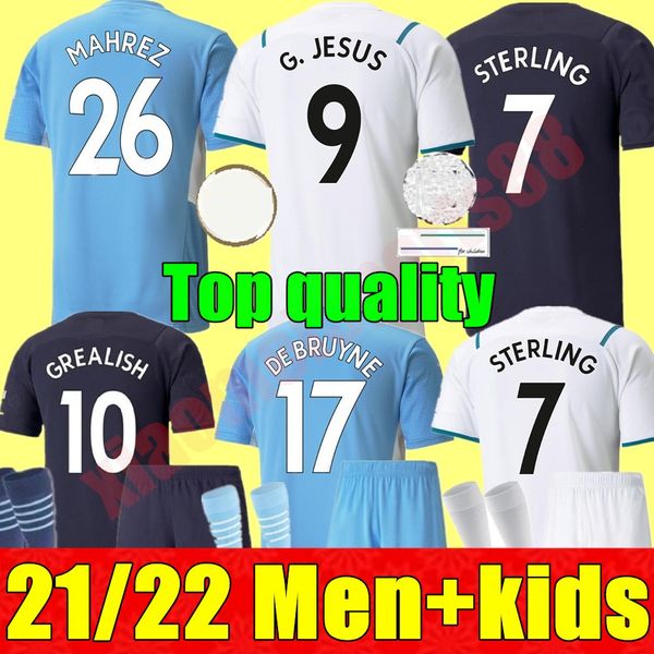 new 21 22 man soccer jersey grealish g.jesus sterling rúben city de bruyne foden mahrez mendy bernardo 2021 2022 football shirt men kids kit, Black;yellow
new 21 22 man soccer jersey grealish g.jesus sterling rúben city de bruyne foden mahrez mendy bernardo 2021 2022 football shirt men kids kit, Black;yellow