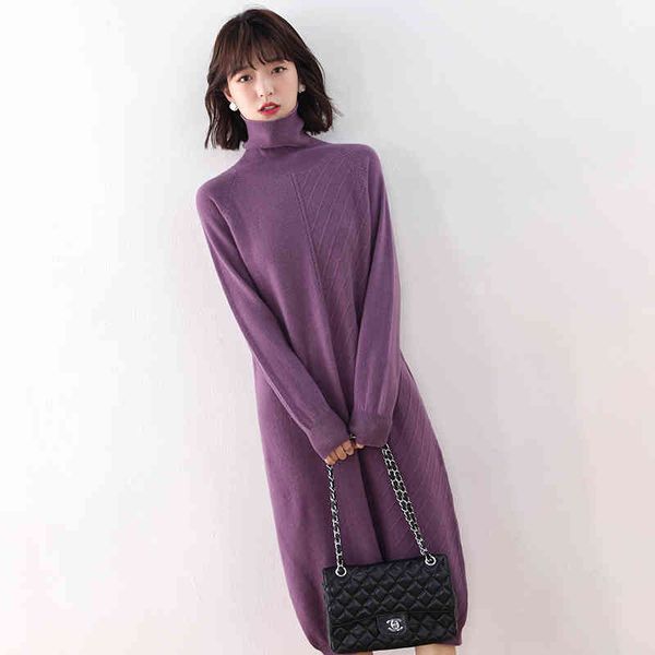 sweaters high-end cashmere turtleneck women casual long knees es sweater autumn winter loose soft knitted large size jumpes, White;black
sweaters high-end cashmere turtleneck women casual long knees es sweater autumn winter loose soft knitted large size jumpes, White;black