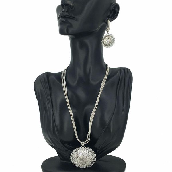 earrings & necklace mejewelry elegant simple water drop pendant chain charming women's jewelry fashion party accessories gifts fhk11952, Silver
earrings & necklace mejewelry elegant simple water drop pendant chain charming women's jewelry fashion party accessories gifts fhk11952, Silver