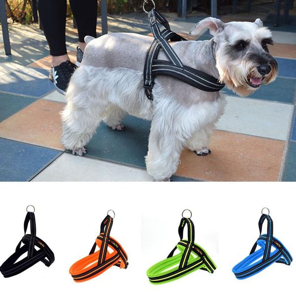 dog collars & leashes nylon no-pull harness vest a7 for large dogs husky schnauzer reflective training walking safety harnesses pet products
dog collars & leashes nylon no-pull harness vest a7 for large dogs husky schnauzer reflective training walking safety harnesses pet products