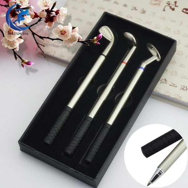 3pcs/set golf club putter ball ballpoint golfers aluminum alloy pen set fans souvenir deskdecor xmas birthday gift complete of clubs1
3pcs/set golf club putter ball ballpoint golfers aluminum alloy pen set fans souvenir deskdecor xmas birthday gift complete of clubs1