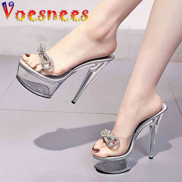 sandals voesnees women slipper pvc diamond bow platform 2021 transparent crystal super model show high-heeled shoes o00p, Black
sandals voesnees women slipper pvc diamond bow platform 2021 transparent crystal super model show high-heeled shoes o00p, Black