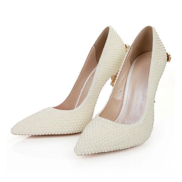 dress shoes women's high-heeled pearl boots ladies pumps bridal wedding cocktail snake shaped metal decoration, Black
dress shoes women's high-heeled pearl boots ladies pumps bridal wedding cocktail snake shaped metal decoration, Black