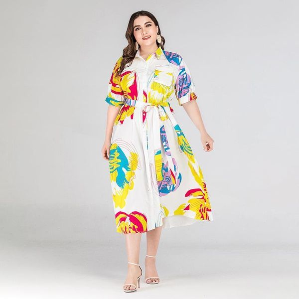 colorful print womens dresses elegant shirt dress women fashion summer short sleeve casual plus size maxi long, Black;gray
colorful print womens dresses elegant shirt dress women fashion summer short sleeve casual plus size maxi long, Black;gray