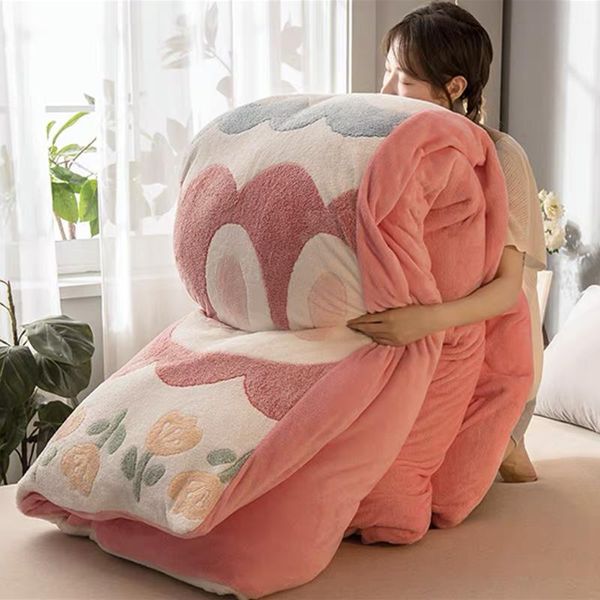 comforters & sets lamb double-faced velvet quilt wool thicken super warm winter comforter spring autumn luxury blanket 5kg soft
comforters & sets lamb double-faced velvet quilt wool thicken super warm winter comforter spring autumn luxury blanket 5kg soft