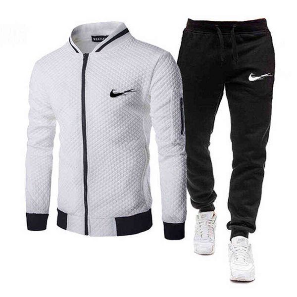 brand tracksuit men zipper jacket sweatpants fitness gym tracksuits mens set cotton sport 2 piece jogging track, Gray
brand tracksuit men zipper jacket sweatpants fitness gym tracksuits mens set cotton sport 2 piece jogging track, Gray