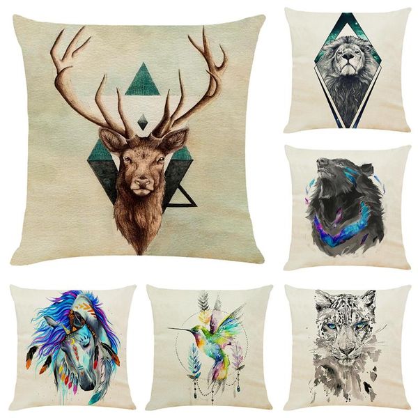 cushion/decorative pillow 45x45cm bohemian wolf lion cushion cover decorative pillows animals seat cushions home decor flax throw sofa pillo
cushion/decorative pillow 45x45cm bohemian wolf lion cushion cover decorative pillows animals seat cushions home decor flax throw sofa pillo