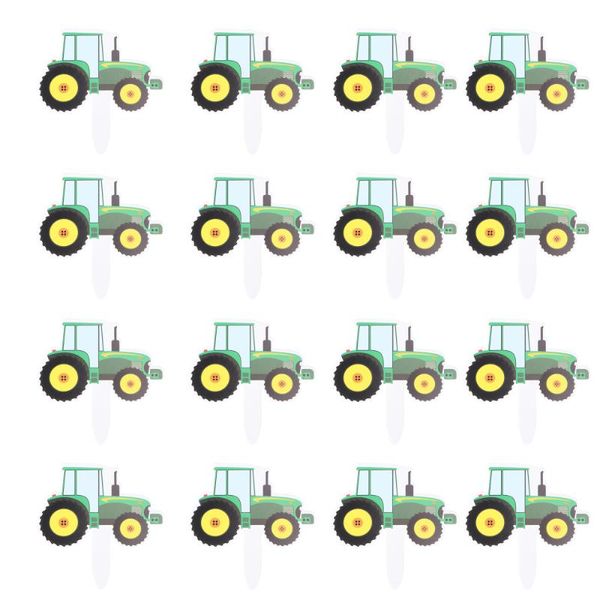 other festive & party supplies 42pcs vehicle cake insert ers green tractor paper cupcake picks decor kids birthday decorated pa
other festive & party supplies 42pcs vehicle cake insert ers green tractor paper cupcake picks decor kids birthday decorated pa