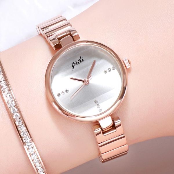 wristwatches simple watch women watches waterproof rose gold minimalist women's quartz casual ladies bracelet, Slivery;brown
wristwatches simple watch women watches waterproof rose gold minimalist women's quartz casual ladies bracelet, Slivery;brown