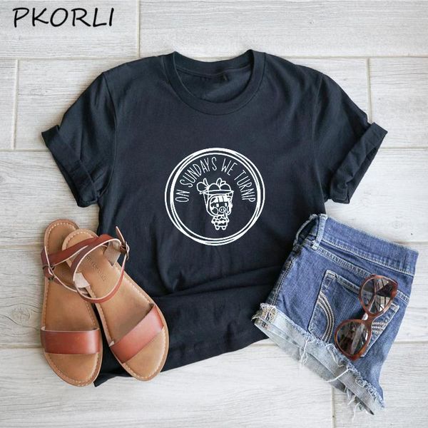 harajuku on sundays we turnip anime tshirt animal crossing summer cotton tee shirt femme o-neck casual print t-shirts women's t-shirt, White 
harajuku on sundays we turnip anime tshirt animal crossing summer cotton tee shirt femme o-neck casual print t-shirts women's t-shirt, White