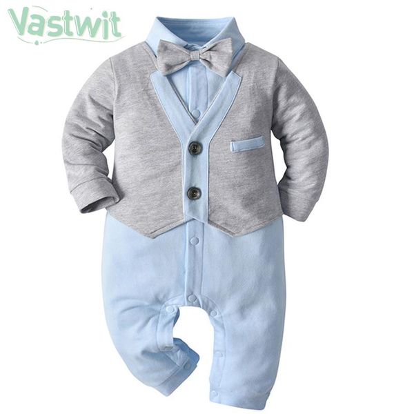 born baby boy clothes formal gentleman suit tuxedo romper jumpsuit overalls infant outfit with bow tie baptism costume jumpsuits, Blue
born baby boy clothes formal gentleman suit tuxedo romper jumpsuit overalls infant outfit with bow tie baptism costume jumpsuits, Blue