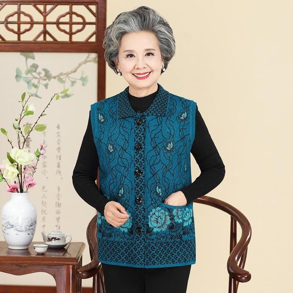 women's vests arrival sleeveless flowers sweater knitting grandma's fashion cardigans coat casual waistcoat jumper vest, Black;white
women's vests arrival sleeveless flowers sweater knitting grandma's fashion cardigans coat casual waistcoat jumper vest, Black;white