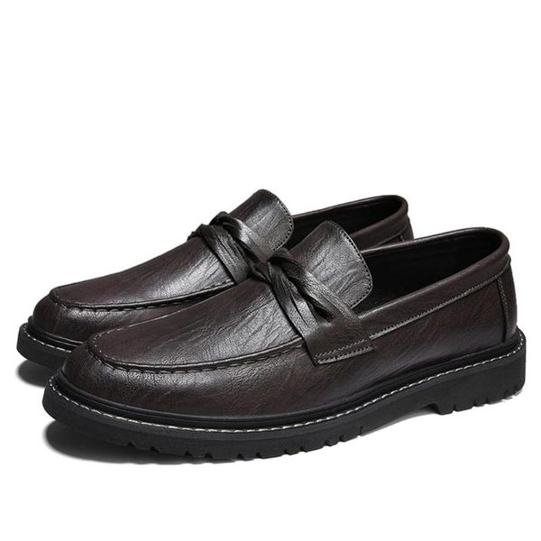 dress shoes zxcp fashionable men's casual shoes, leather loafers, low-heeled retro classics, can be well matched in any occasion., Black
dress shoes zxcp fashionable men's casual shoes, leather loafers, low-heeled retro classics, can be well matched in any occasion., Black