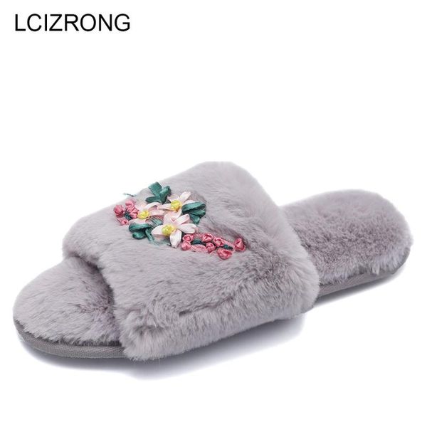 winter plush home slippers women embroider floral warm comfortable flat slapping shoes woman non-slip thicken, Black
winter plush home slippers women embroider floral warm comfortable flat slapping shoes woman non-slip thicken, Black