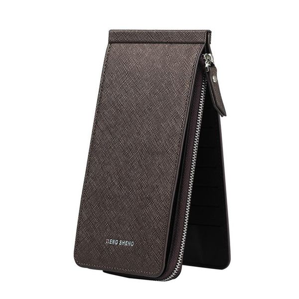 card holders multifunctional bag slim leather case holder front pocket wallet change purse j55, Brown;gray
card holders multifunctional bag slim leather case holder front pocket wallet change purse j55, Brown;gray