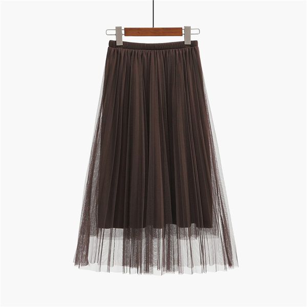 summer women tulle skirt pleated skirt black high waist midi skirts thin chiffon mesh yarn loose long skirts women 210518
summer women tulle skirt pleated skirt black high waist midi skirts thin chiffon mesh yarn loose long skirts women 210518