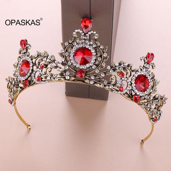 hair clips & barrettes 2021 vintage bridal crowns women large red crystal inlay alloytiaras flowers shape luxury wedding headdress decoratio, Golden;silver
hair clips & barrettes 2021 vintage bridal crowns women large red crystal inlay alloytiaras flowers shape luxury wedding headdress decoratio, Golden;silver
