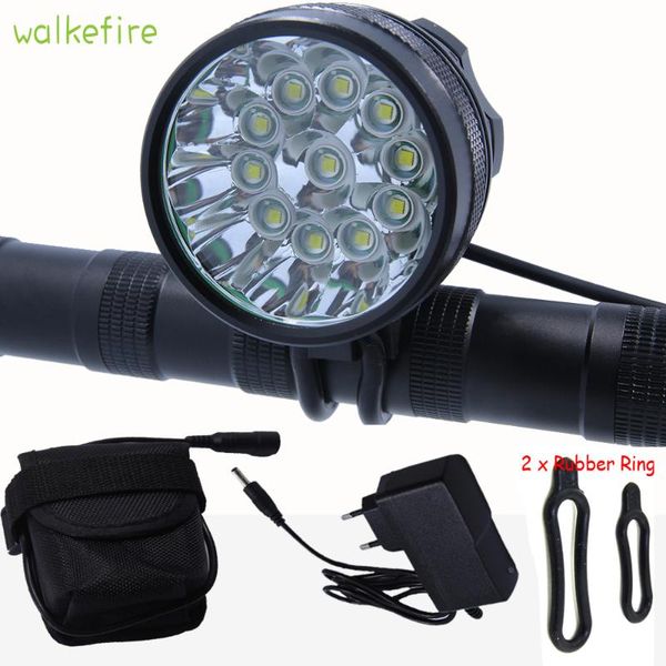 walkfire high lumens 11 x xml t6 led bicicleta bicycle mount light cycling headlight bike head lamp +18650 battery pack+charger lights
walkfire high lumens 11 x xml t6 led bicicleta bicycle mount light cycling headlight bike head lamp +18650 battery pack+charger lights
