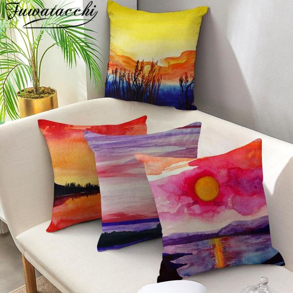 pillow case fuwatacchi abstract oil painting cushion covers sunset for home dofa decorative throw pillowcase 45*45 funda cojin
pillow case fuwatacchi abstract oil painting cushion covers sunset for home dofa decorative throw pillowcase 45*45 funda cojin