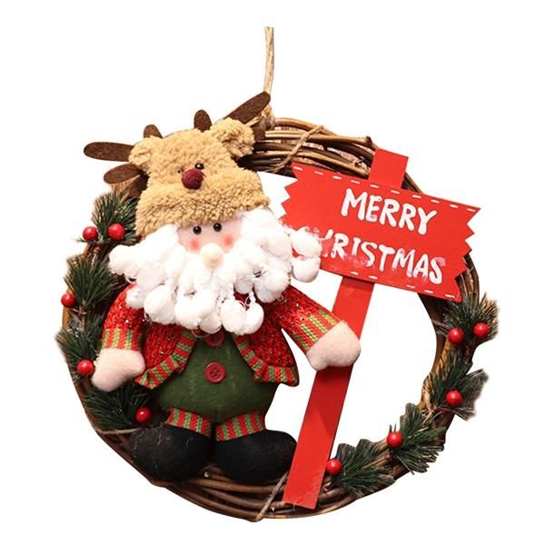 christmas wreath with cute santa front door wreaths hanger for home kitchen wall window hall decor decorative flowers &
christmas wreath with cute santa front door wreaths hanger for home kitchen wall window hall decor decorative flowers &