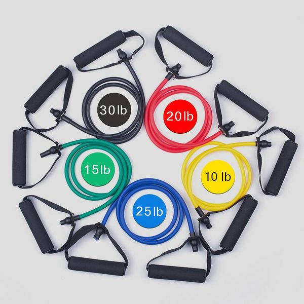 resistance bands 120cm fitness with handles yoga gym pull rope exercise home training expander equipment elastic
resistance bands 120cm fitness with handles yoga gym pull rope exercise home training expander equipment elastic