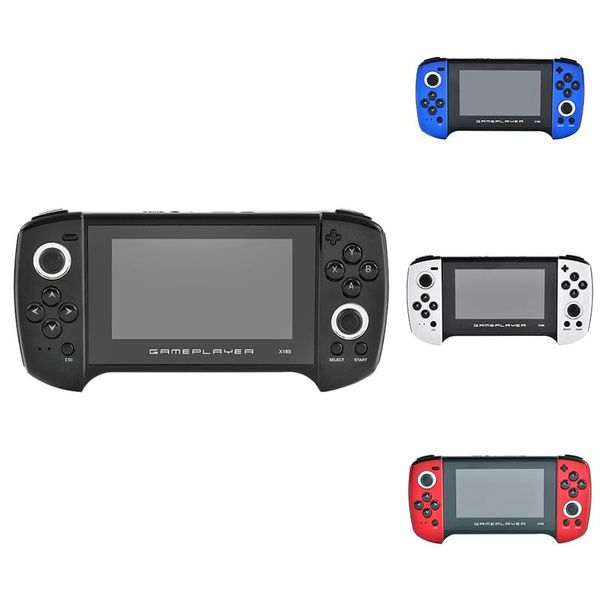 portable handheld retro game console 4.3 inch dual rocker music video gaming consoles tv players camcorders
portable handheld retro game console 4.3 inch dual rocker music video gaming consoles tv players camcorders