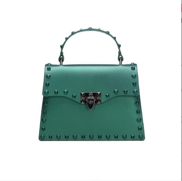 factory wholesale women bag matte jelly bags korean version of the fashion portable single shoulder handbagss clamshell rivet handbag, Black;red
factory wholesale women bag matte jelly bags korean version of the fashion portable single shoulder handbagss clamshell rivet handbag, Black;red