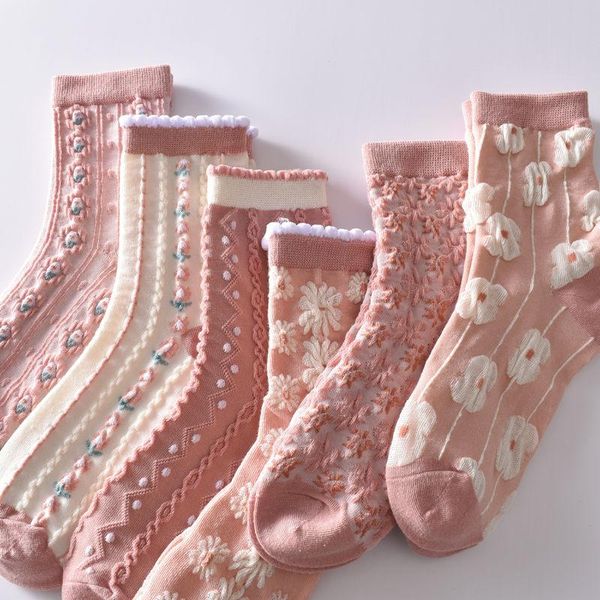 socks & hosiery 5 pairs of female japanese sweet fashion mori three-dimensional retro jacquard mid waist spring and autumn net red, Black;white
socks & hosiery 5 pairs of female japanese sweet fashion mori three-dimensional retro jacquard mid waist spring and autumn net red, Black;white