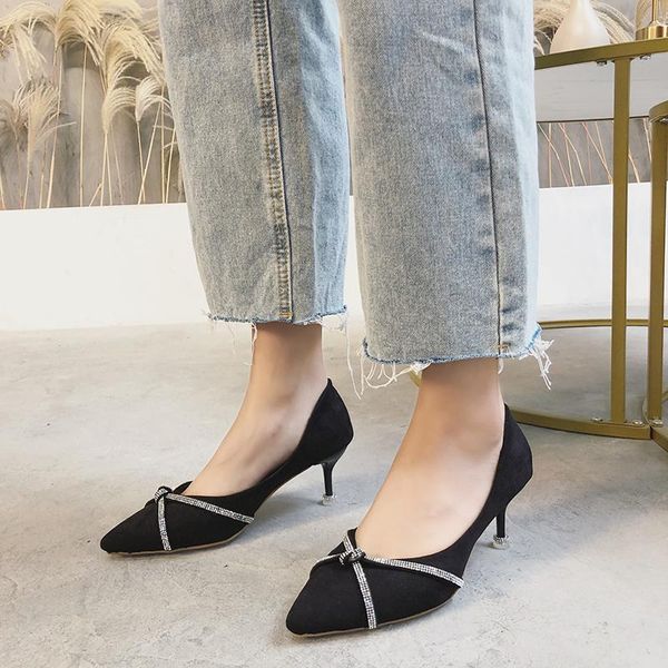 dress shoes fashion woman high heels french elegant lady banquet leisure summer single sweet cute princess style u28-52, Black
dress shoes fashion woman high heels french elegant lady banquet leisure summer single sweet cute princess style u28-52, Black