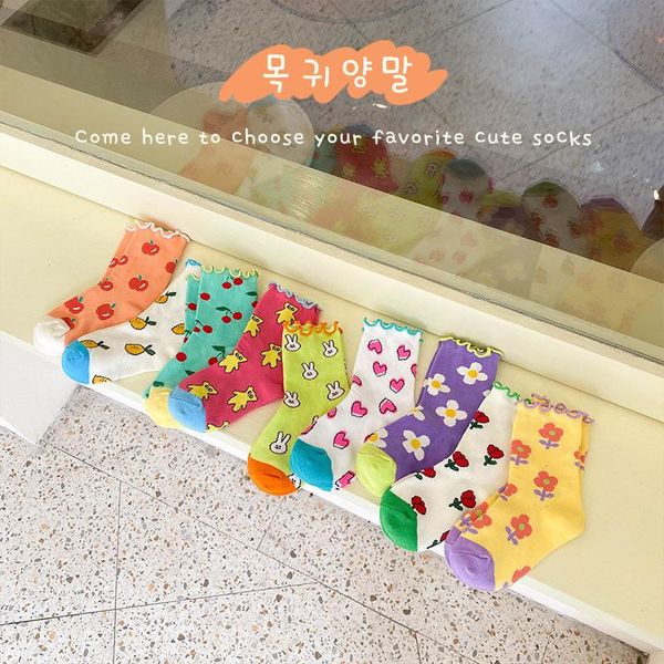 spring autumn children socks 3 pairs baby girls cartoon flower kids cotton, Pink;yellow
spring autumn children socks 3 pairs baby girls cartoon flower kids cotton, Pink;yellow