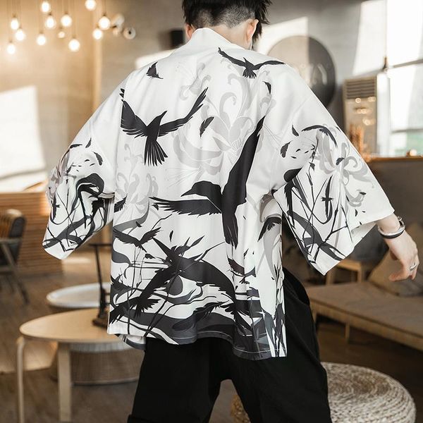 kimono man japanese yukata men clothing samurai costume haori streetwear clothes cosplay 11299 ethnic, Red
kimono man japanese yukata men clothing samurai costume haori streetwear clothes cosplay 11299 ethnic, Red
