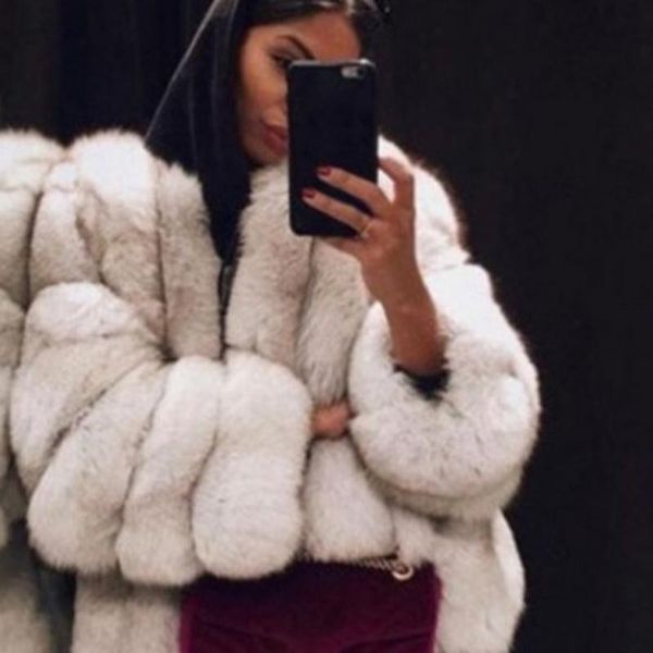 women's fur & faux 2021 women jacket plush fashion temperament coat warm long sleeve low-key luxury round neck cardigan winter outwear, Black
women's fur & faux 2021 women jacket plush fashion temperament coat warm long sleeve low-key luxury round neck cardigan winter outwear, Black