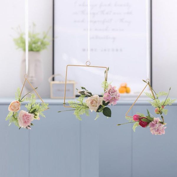 decorative flowers & wreaths 1pc nordic style wall hangings wreath iron rope pendant decor for home shop (square)
decorative flowers & wreaths 1pc nordic style wall hangings wreath iron rope pendant decor for home shop (square)