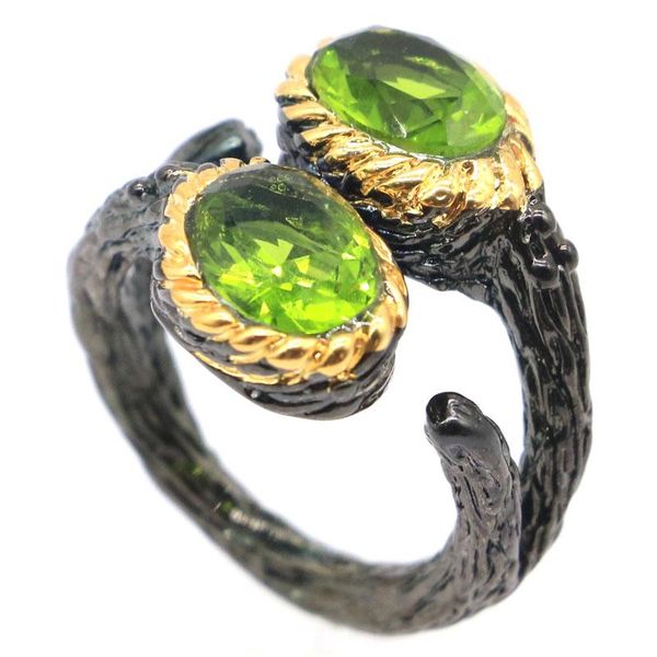 cluster rings 19x17mm sublime antique vintage created green peridot gift for ladies black gold silver, Golden;silver
cluster rings 19x17mm sublime antique vintage created green peridot gift for ladies black gold silver, Golden;silver
