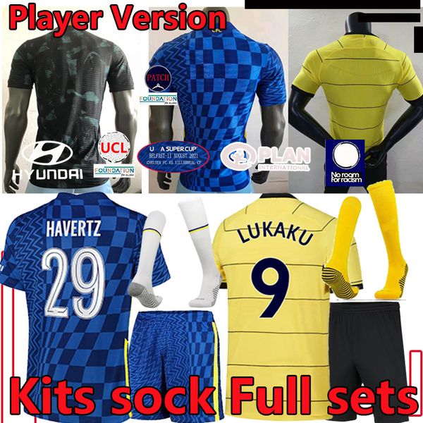 2021 2022 cfc soccer jerseys fans player version 21/22 pulisic lukaku ziyech havertz kante werner abraham chilwell adults kids kits sock ful, Black;yellow
2021 2022 cfc soccer jerseys fans player version 21/22 pulisic lukaku ziyech havertz kante werner abraham chilwell adults kids kits sock ful, Black;yellow