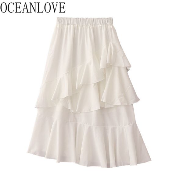 ruffles women spring japan style a-line mujer faldas irregular vintage sweet long skirts high waist 210415, Black
ruffles women spring japan style a-line mujer faldas irregular vintage sweet long skirts high waist 210415, Black