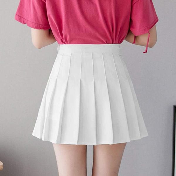 skirts classic pleated high waist mini girl fashion solid sweet harajuku korean student uniform tennis skater flared short skirt, Black
skirts classic pleated high waist mini girl fashion solid sweet harajuku korean student uniform tennis skater flared short skirt, Black