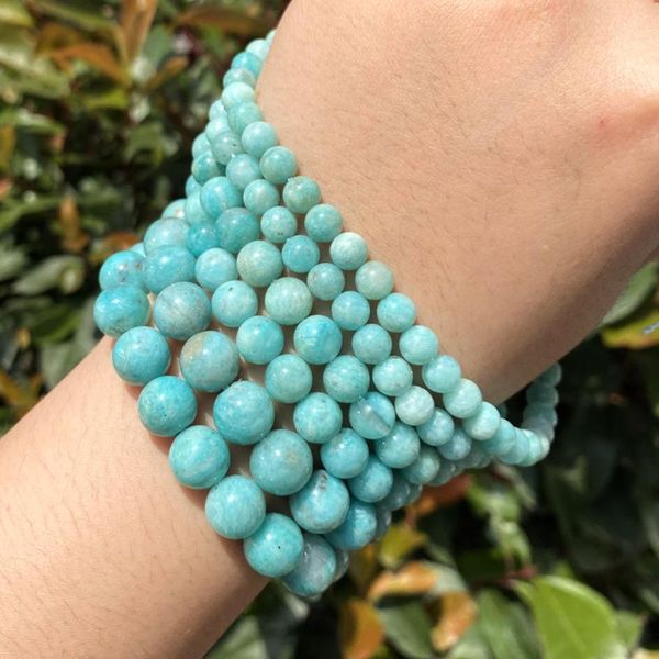 other 6/8/10mm natural amazonite stone beads gemstones round for jewelry making diy bracelet necklace accessories 15"
other 6/8/10mm natural amazonite stone beads gemstones round for jewelry making diy bracelet necklace accessories 15"