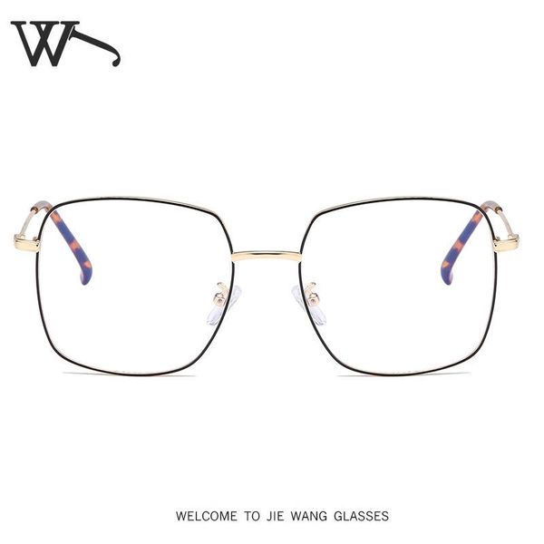 fashion sunglasses frames retro literary metal large square frame plain glass clear transparent optical glasses eyewear eyeglasses female ma, Black
fashion sunglasses frames retro literary metal large square frame plain glass clear transparent optical glasses eyewear eyeglasses female ma, Black