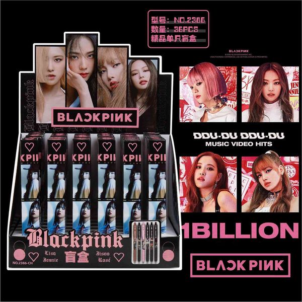 2386 hhuo pink blackpink women's group girls' heart blind box prs neutral pen student stationery
2386 hhuo pink blackpink women's group girls' heart blind box prs neutral pen student stationery
