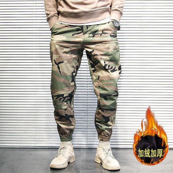 men's pants autumn winter camouflage cargo plush and thickened causal sweatpants loose large trousers m-5xl jmz8, Black
men's pants autumn winter camouflage cargo plush and thickened causal sweatpants loose large trousers m-5xl jmz8, Black