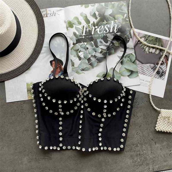 women fashion camisole diamond corset gather vest sleeveless ropa para mujer short bustier crop s141 210527, White
women fashion camisole diamond corset gather vest sleeveless ropa para mujer short bustier crop s141 210527, White