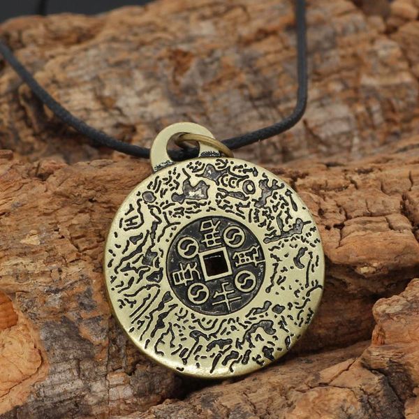 pendant necklaces vintage russian amulet collar necklace for men rope chains on the neck women's jewelry accessories, Silver
pendant necklaces vintage russian amulet collar necklace for men rope chains on the neck women's jewelry accessories, Silver