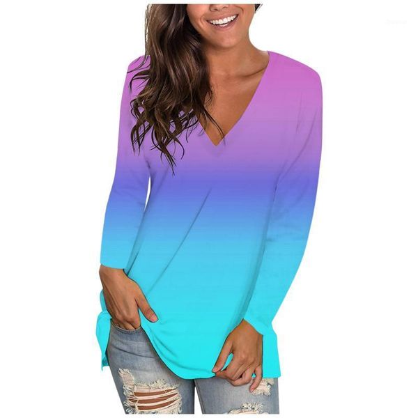 women's t-shirt women tie dye shirts v-neck summer fashion casual long sleeve girl tie-dye blusas female tee shirt cotton, White
women's t-shirt women tie dye shirts v-neck summer fashion casual long sleeve girl tie-dye blusas female tee shirt cotton, White