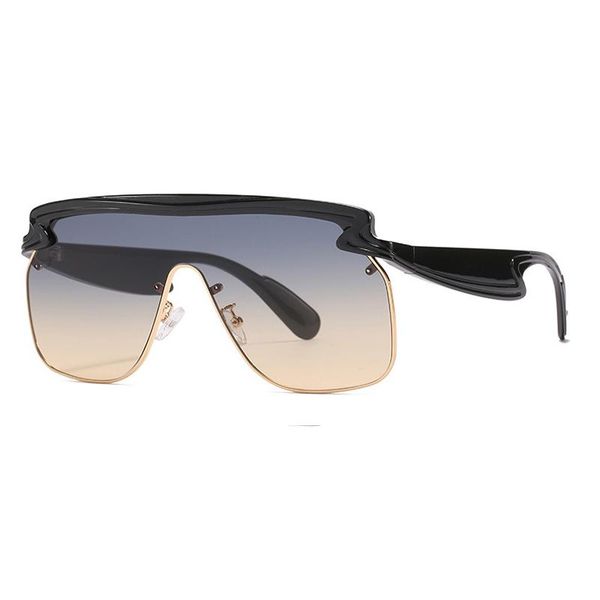 sunglasses 2021 oversized vintage women one piece luxury designer sun glasses lady square goggle uv400, White;black
sunglasses 2021 oversized vintage women one piece luxury designer sun glasses lady square goggle uv400, White;black