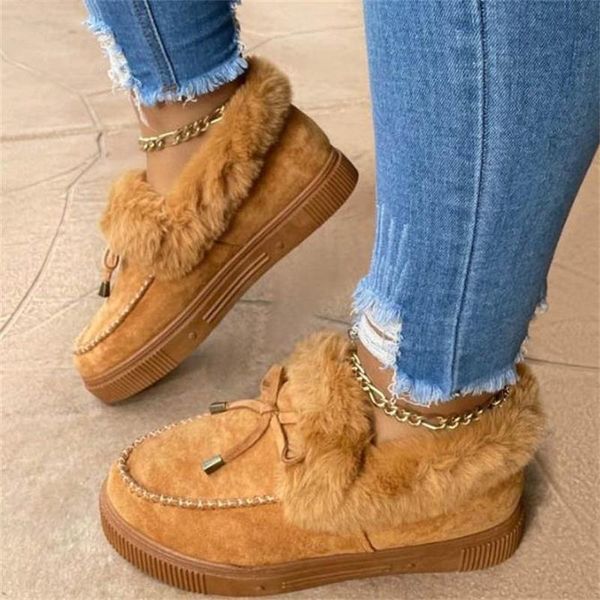 boots women winter cotton shoes bowknot plush warm snow ladies casual flat short solid color furry females footwear, Black
boots women winter cotton shoes bowknot plush warm snow ladies casual flat short solid color furry females footwear, Black
