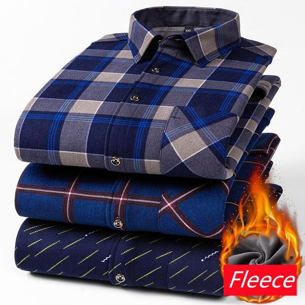men's casual shirts double-sided fleece plus velvet thick warm shirt 2021 autumn and winter middle-aged plaid male loose brand, White;black
men's casual shirts double-sided fleece plus velvet thick warm shirt 2021 autumn and winter middle-aged plaid male loose brand, White;black