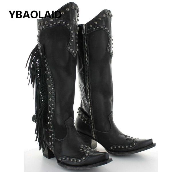 boots autumn/winter style pointed side zipper rivet thick mid heel tassel 2021 fashion oblique mouth rider, Black
boots autumn/winter style pointed side zipper rivet thick mid heel tassel 2021 fashion oblique mouth rider, Black